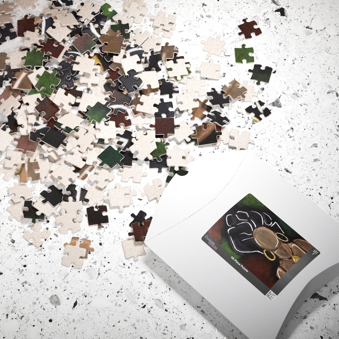 Artistic Puzzles for Mindfulness and Relaxation, Unique Gifts for All Ages, Family Activities, Home Decor, Mindful Leisure