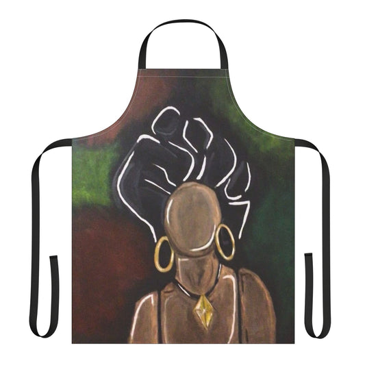 Artistic Apron with 5-Color Straps, Chef Gift, Cooking Accessory, Unique Kitchen Wear, Artistic Kitchen Decor, Culinary Gift