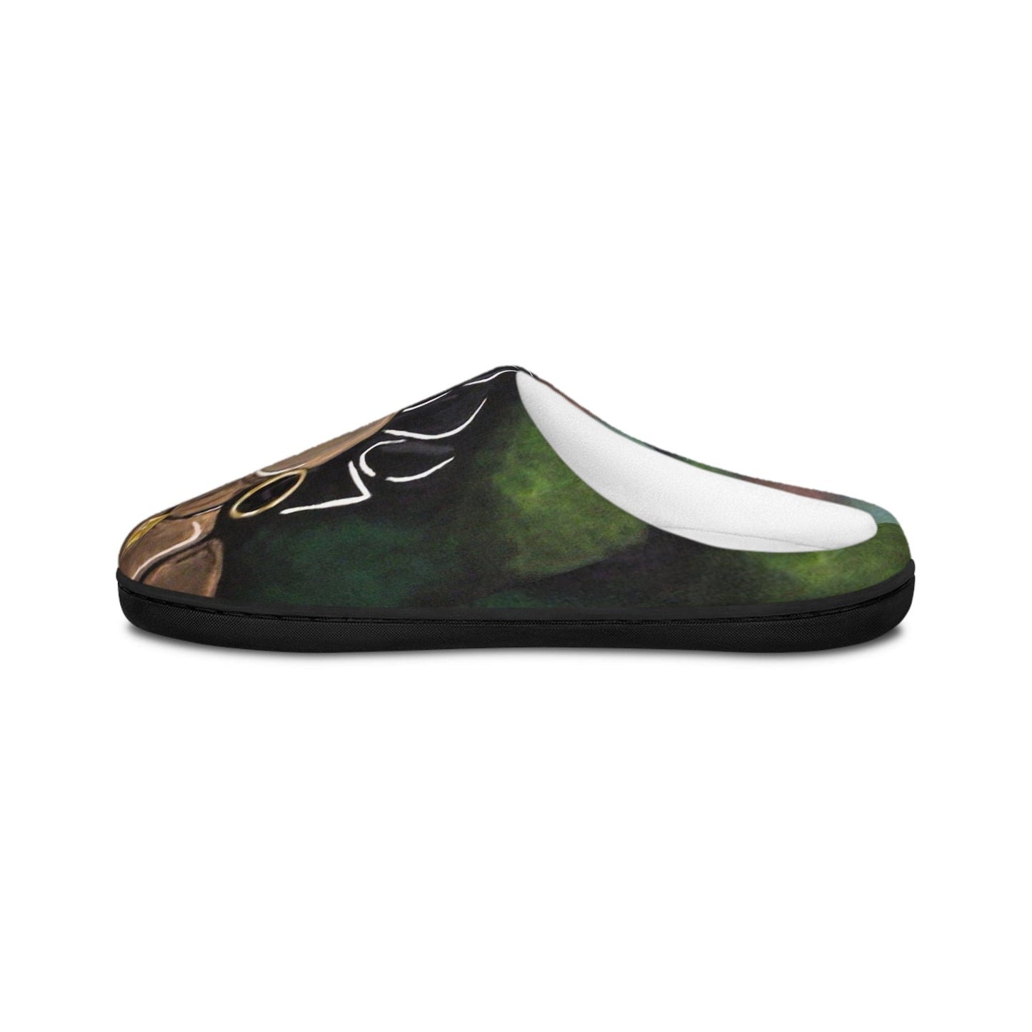 Stylish Women's Indoor Slippers with Unique Artistic Design, Cozy House Shoes, Comfortable Footwear for Home, Relaxing Gift