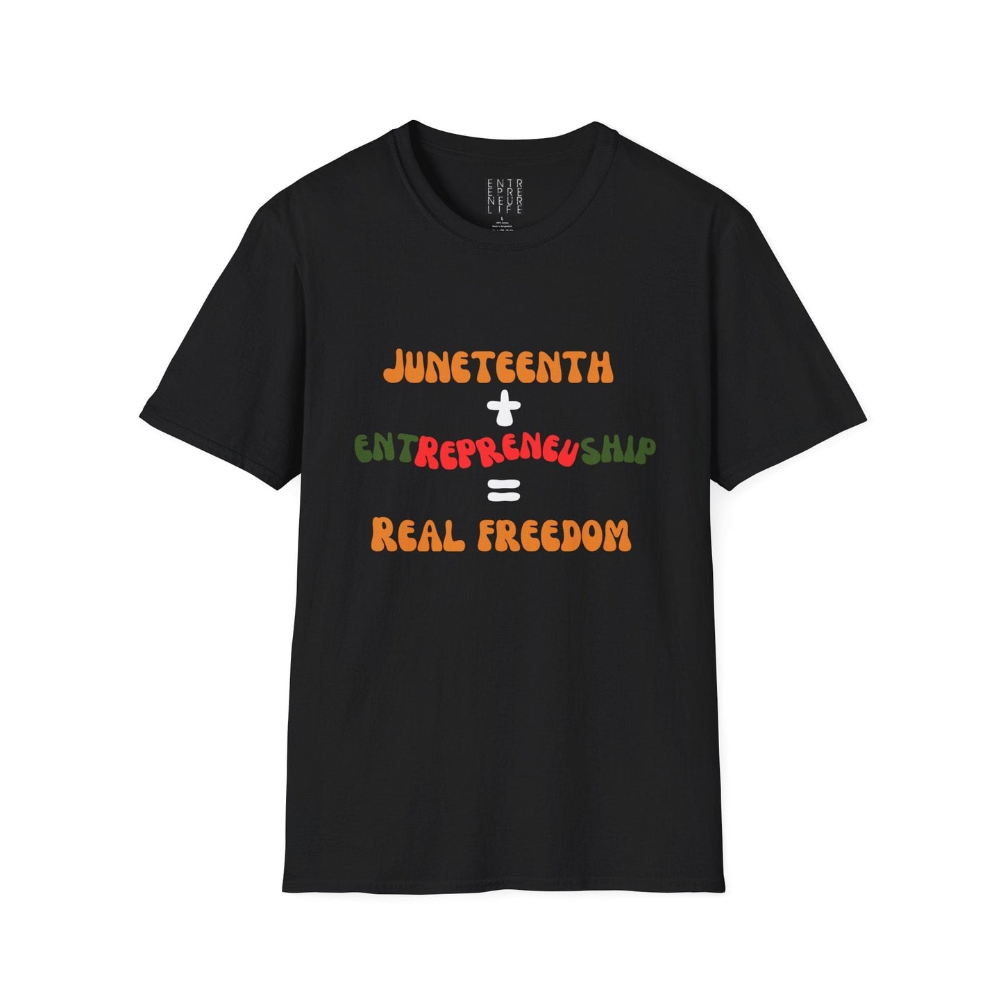 Juneteenth Freedom Unisex T-Shirt, Empowerment Shirt, Entrepreneurship Tee, Black History Month Gift, Social Justice Apparel
