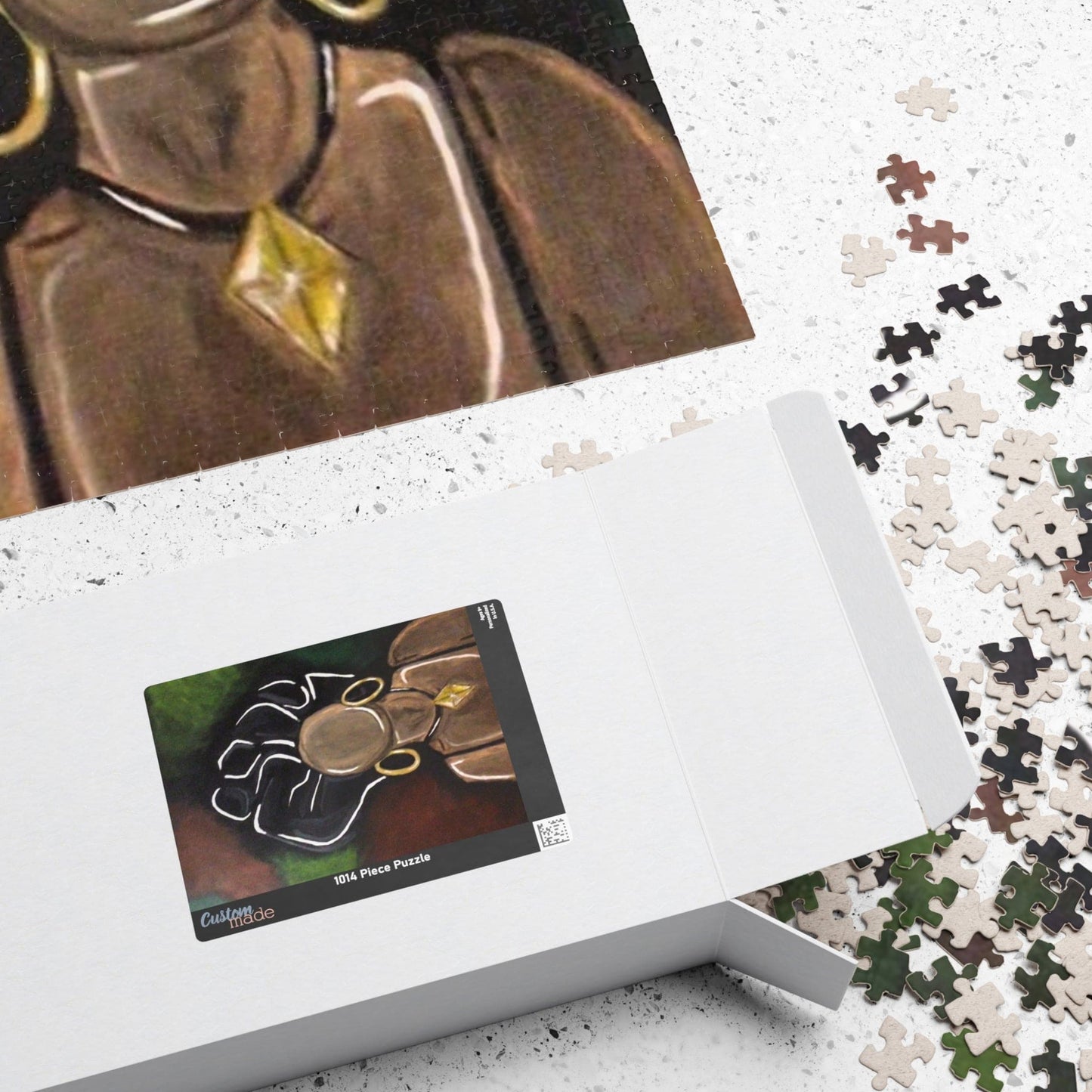 Artistic Puzzles for Mindfulness and Relaxation, Unique Gifts for All Ages, Family Activities, Home Decor, Mindful Leisure