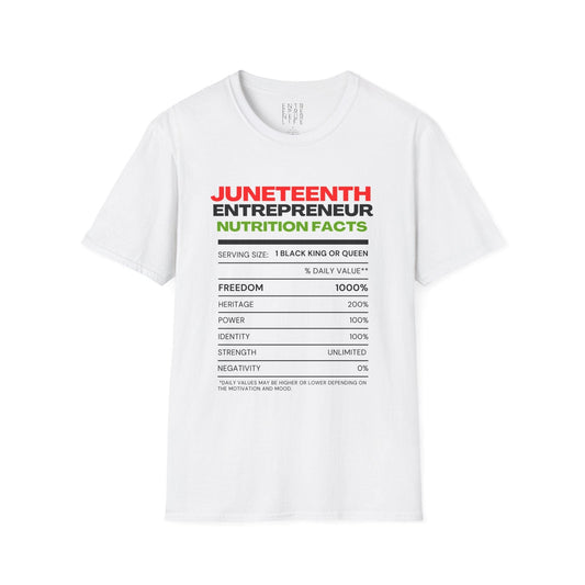 Juneteenth Celebration T-Shirt, Equality Pride Apparel, Freedom Heritage Tee, Black History Month Gift, Entrepreneurial Spirit Clothing