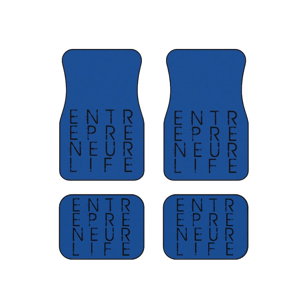 Entrepreneur Life Car Mats (Set of 4) - Blue - Entrepreneur Life