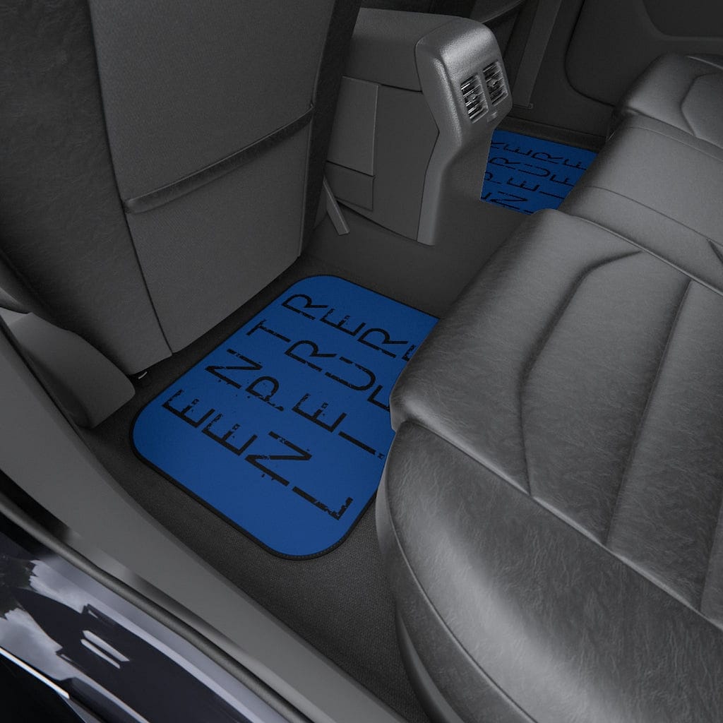 Entrepreneur Life Car Mats (Set of 4) - Blue - Entrepreneur Life