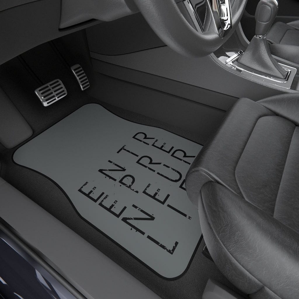 Entrepreneur Life Car Mats (Set of 4) - Grey - Entrepreneur Life