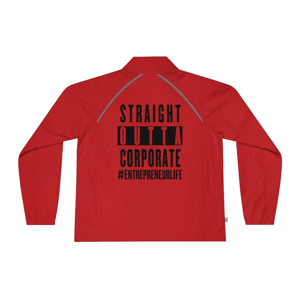 Entrepreneur Life/Straight Outta Corporate Women's Packable Jacket - Entrepreneur Life