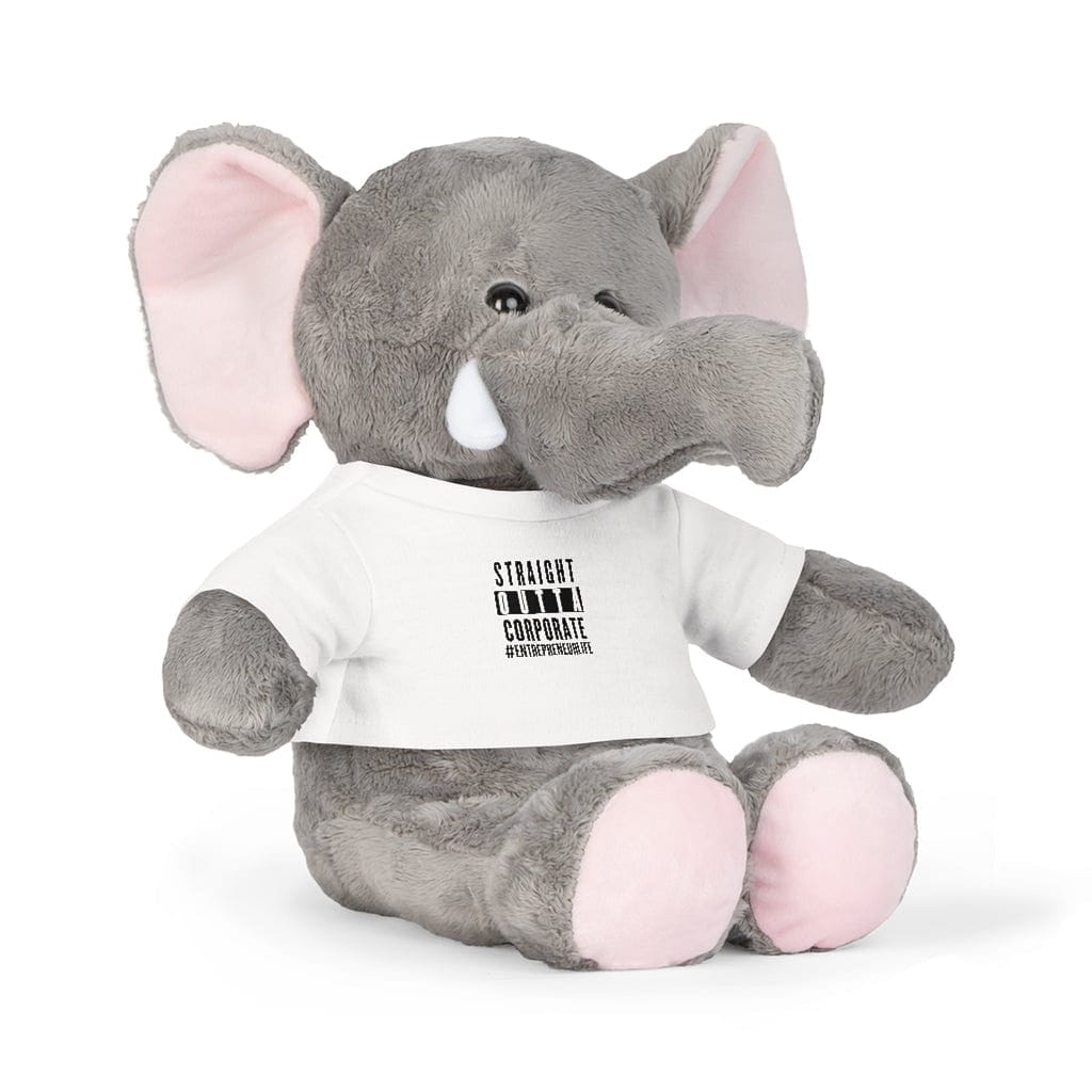 Straight Outta Corporate Plush Toy with T-Shirt - Entrepreneur Life