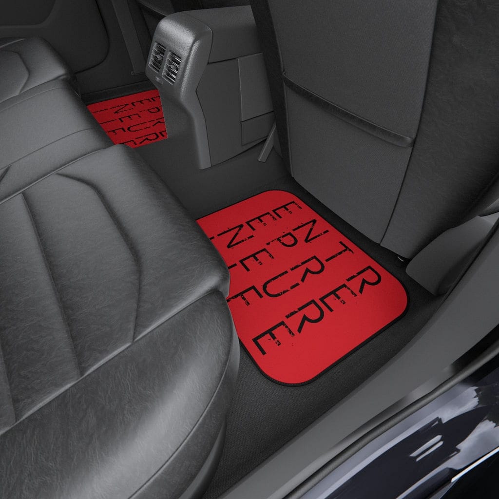 Entrepreneur Life Car Mats (Set of 4) - Red - Entrepreneur Life