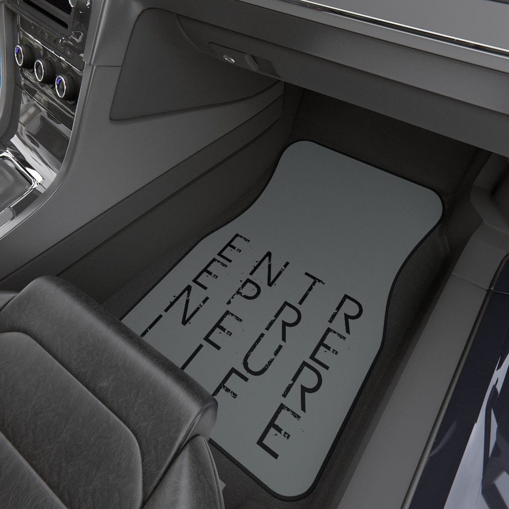 Entrepreneur Life Car Mats (Set of 4) - Grey - Entrepreneur Life