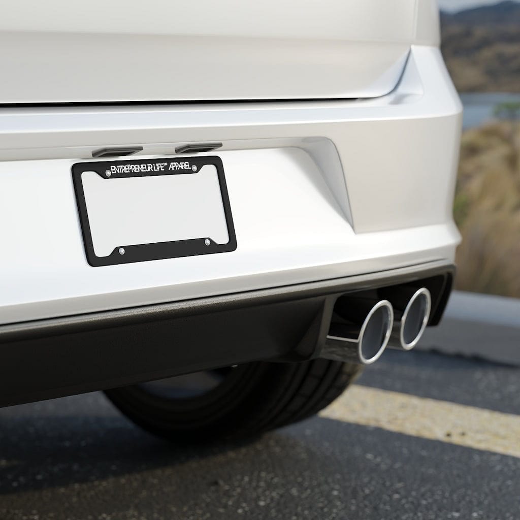 Entrepreneur Life License Plate Frame - Entrepreneur Life