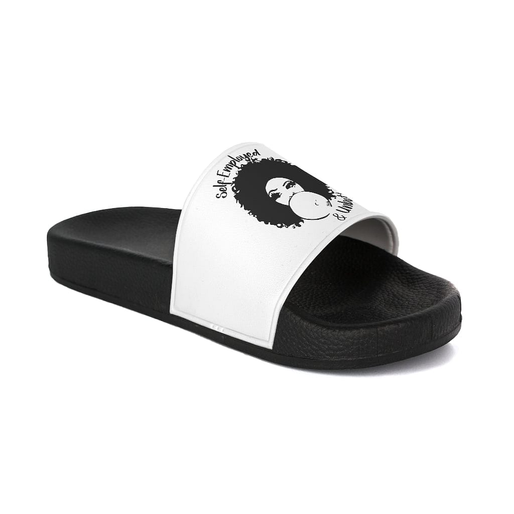 Self-Employed & Unbothered Women's Slide Sandals - Entrepreneur Life