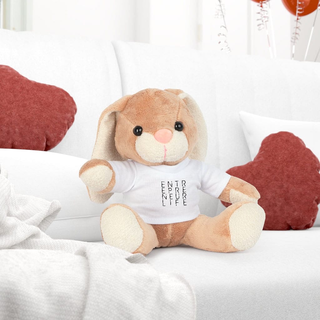 Entrepreneur Life Plush Toy with T-Shirt - Entrepreneur Life