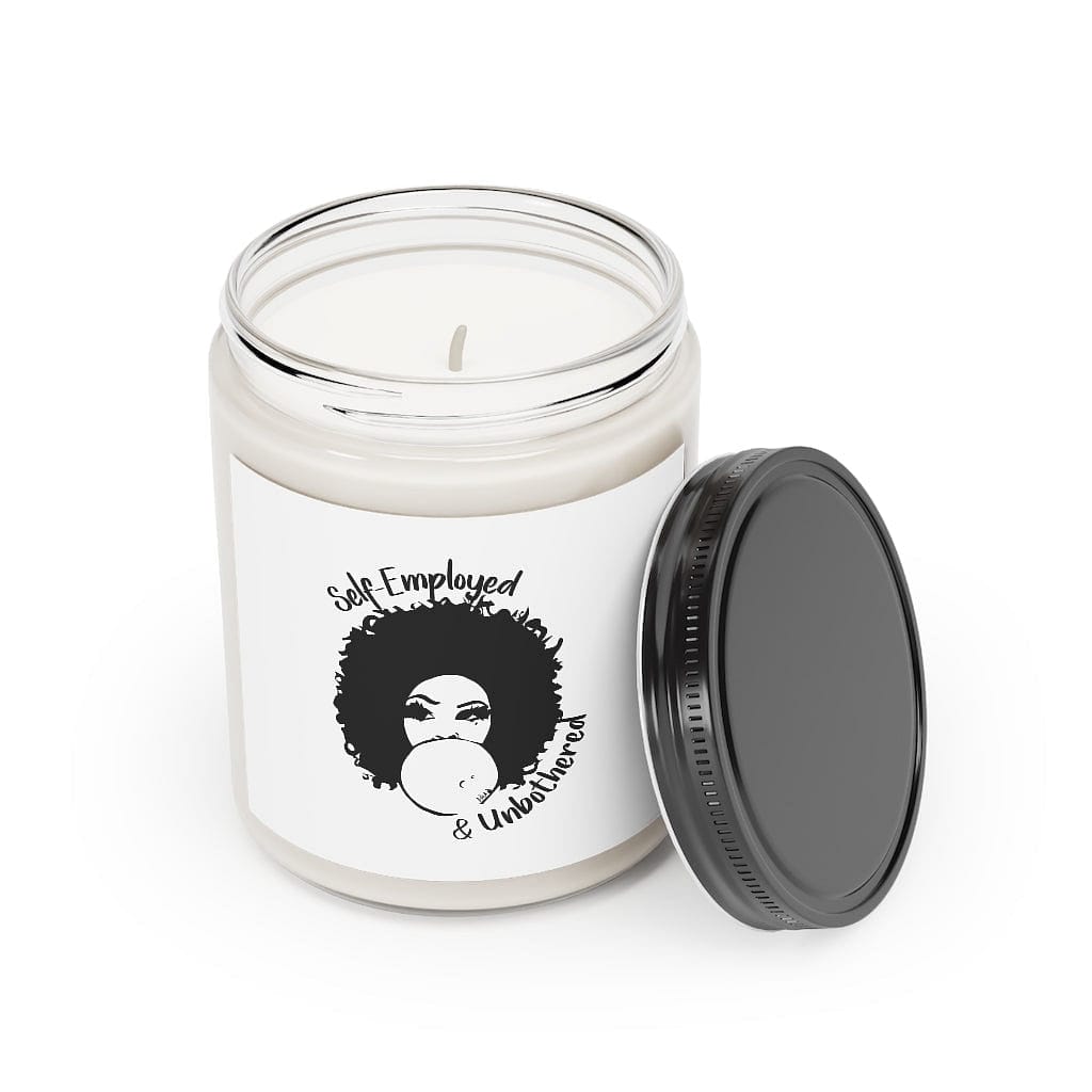 Self-Employed & Unbothered Scented Candle, 9oz - Entrepreneur Life