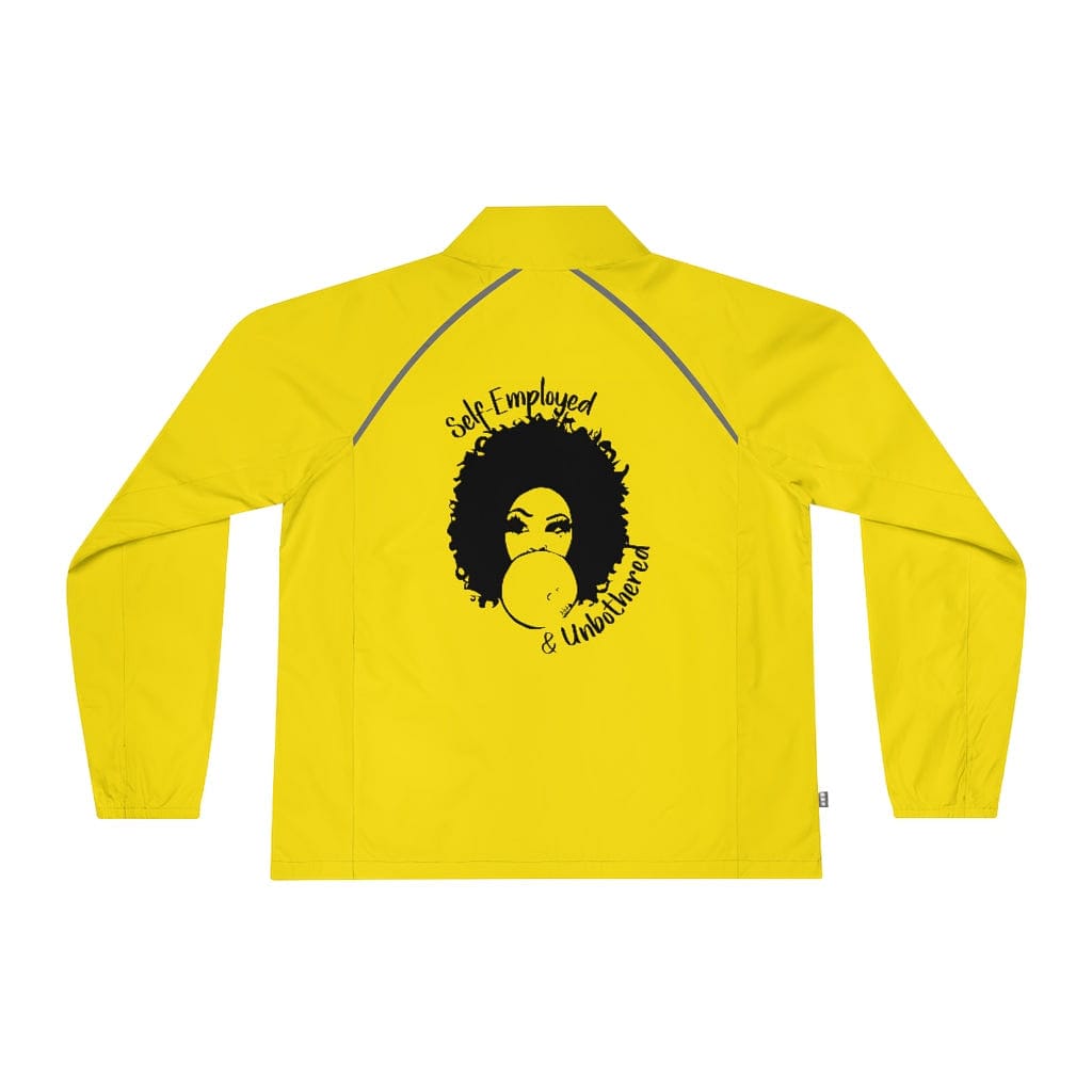 Entrepreneur Life/Self-Employed & Unbothered Women's Packable Jacket - Entrepreneur Life