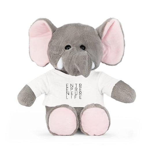 Entrepreneur Life Plush Toy with T-Shirt - Entrepreneur Life