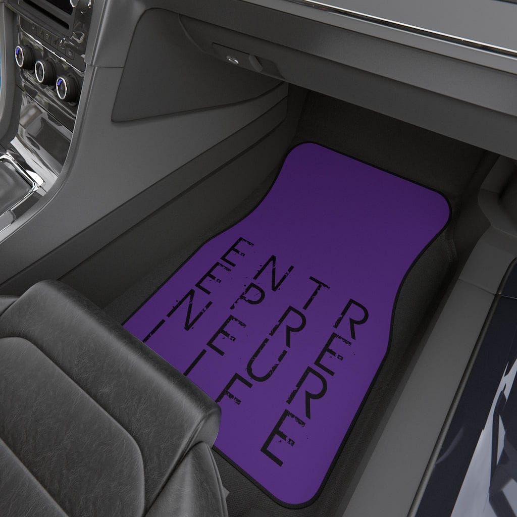 Entrepreneur Life Car Mats (Set of 4) - Purple - Entrepreneur Life