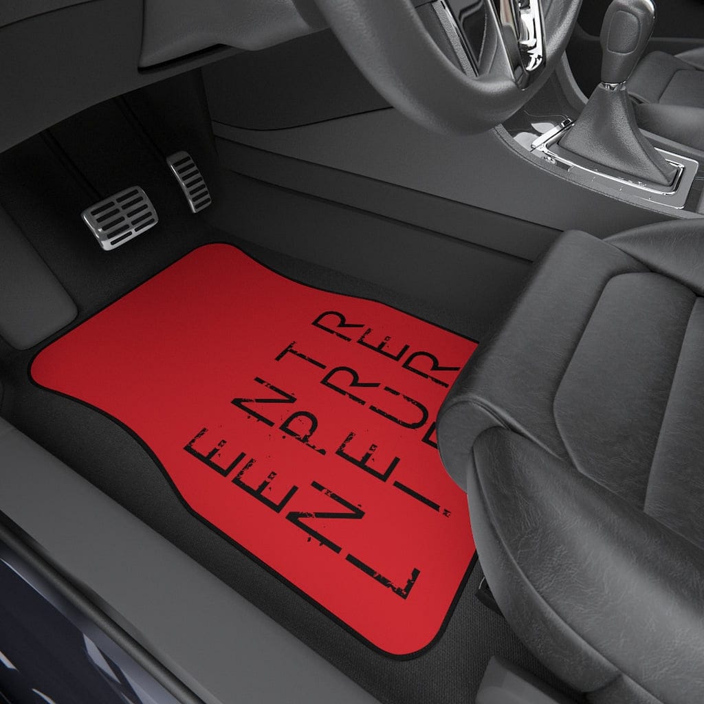 Entrepreneur Life Car Mats (Set of 4) - Red - Entrepreneur Life