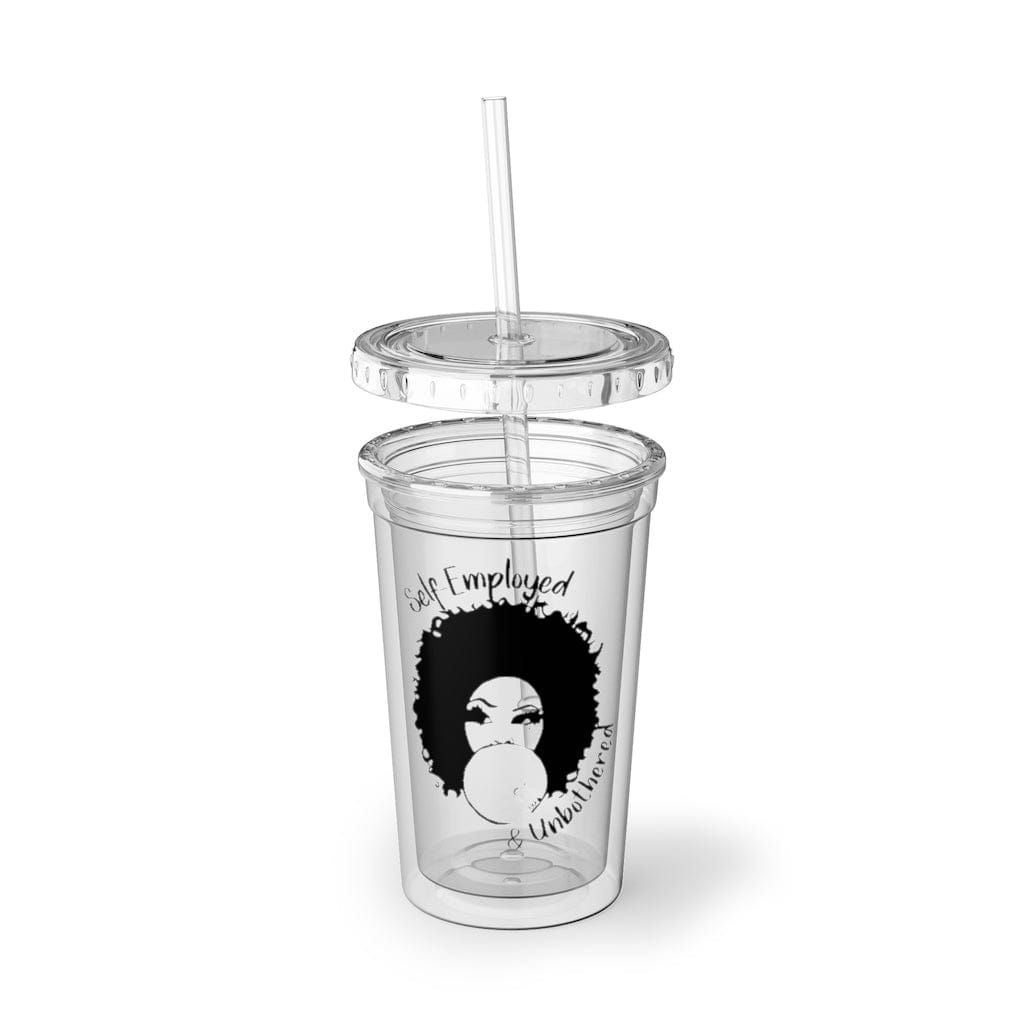 Self-Employed & Unbothered Suave Acrylic Cup - Entrepreneur Life