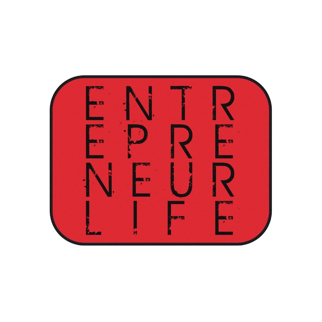 Entrepreneur Life Car Mats (Set of 4) - Red - Entrepreneur Life