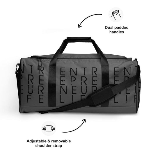 Entrepreneur Life duffle bag front