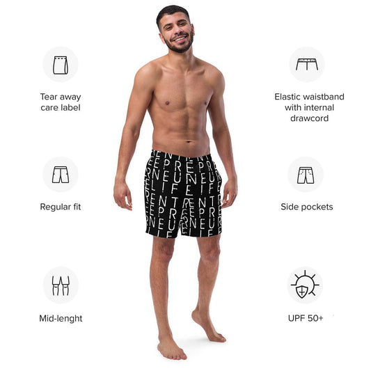 Entrepreneur Life Men's Swim Trunks - Entrepreneur Life