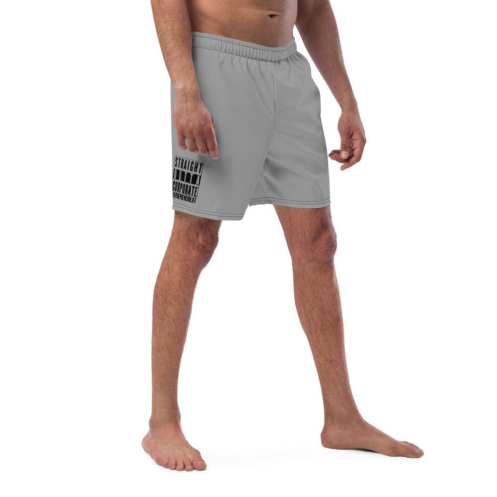 Straight Outta Corporate Men's Swim Trunks - Entrepreneur Life