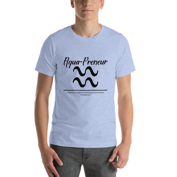 Aqua-preneur heather blue