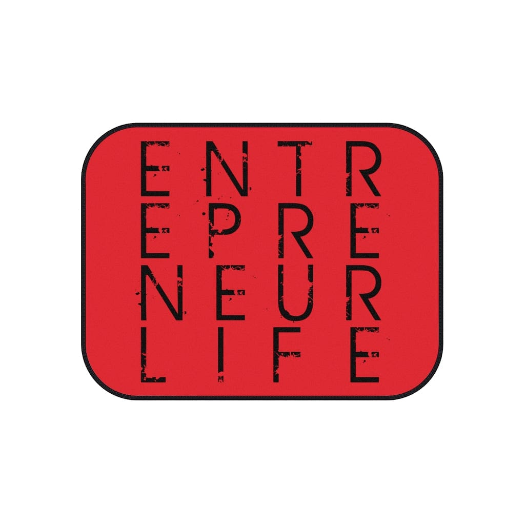 Entrepreneur Life Car Mats (Set of 4) - Red - Entrepreneur Life