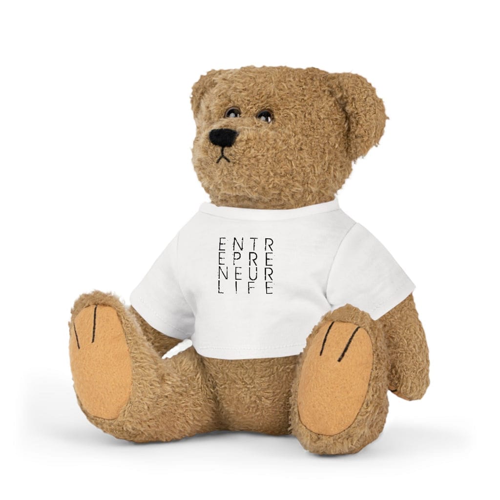 Entrepreneur Life Plush Toy with T-Shirt - Entrepreneur Life