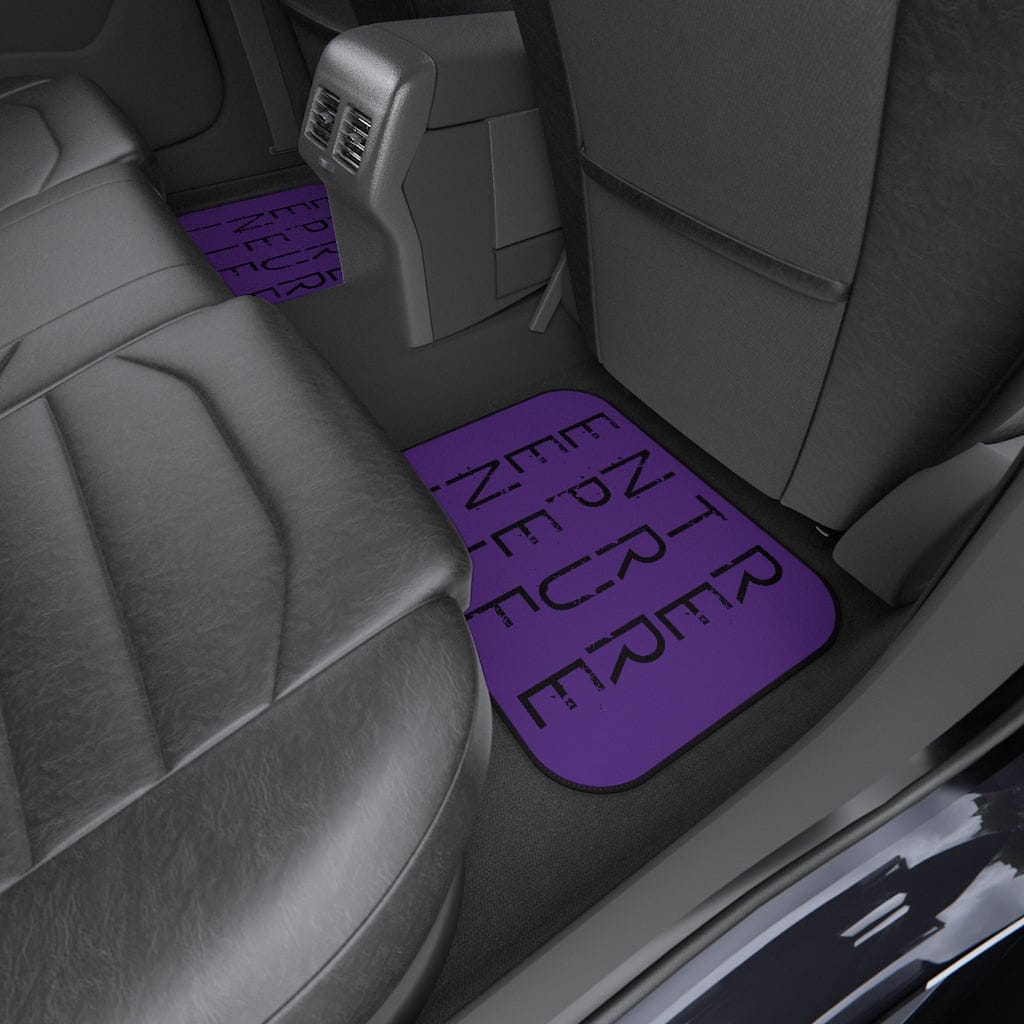 Entrepreneur Life Car Mats (Set of 4) - Purple - Entrepreneur Life