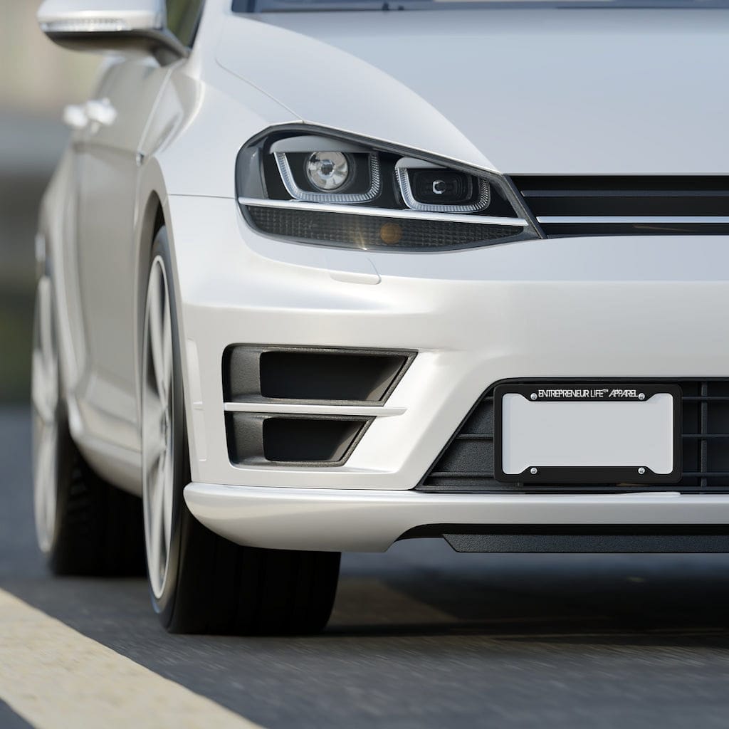 Entrepreneur Life License Plate Frame - Entrepreneur Life
