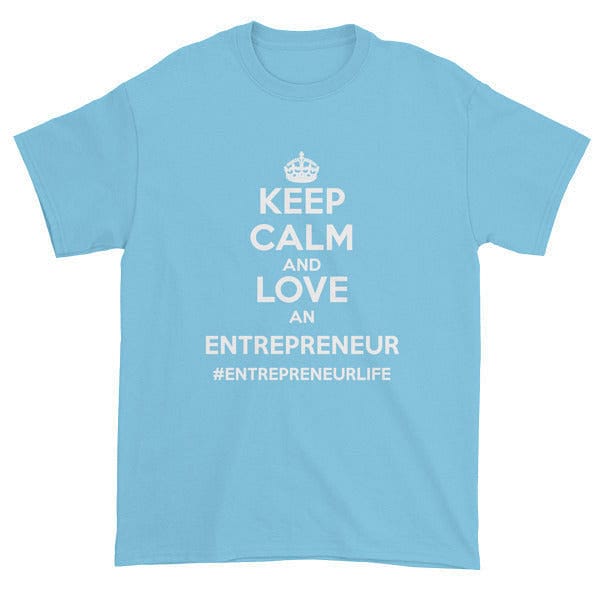 Keep Calm light blue