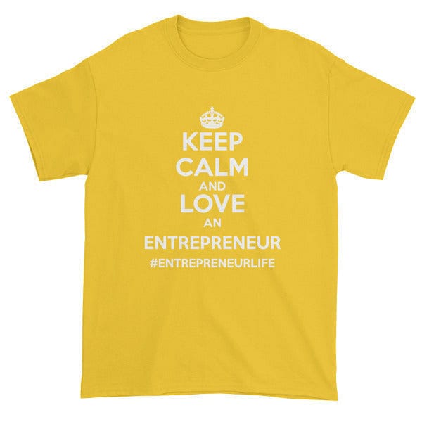 Keep Calm yellow