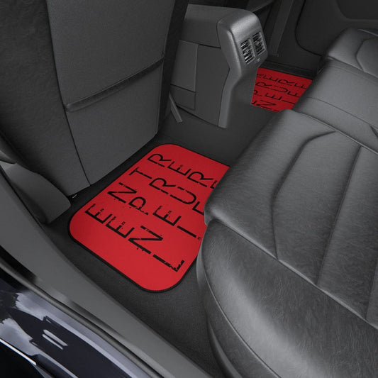 Entrepreneur Life Car Mats (Set of 4) - Red - Entrepreneur Life