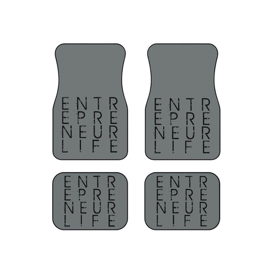 Entrepreneur Life Car Mats (Set of 4) - Grey - Entrepreneur Life