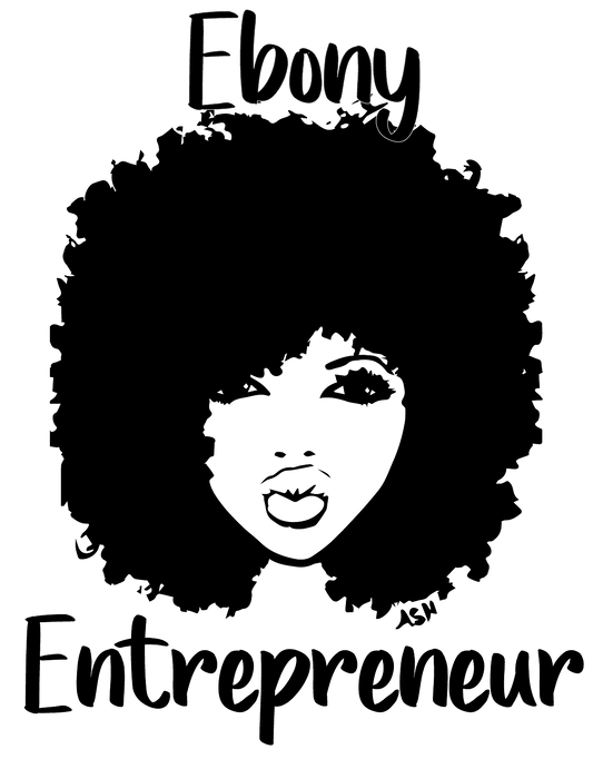 Ebony Entrepreneur Throw Blanket - Entrepreneur Life