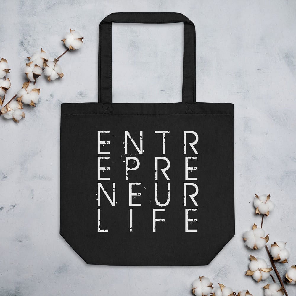 Entrepreneur Life Logo Eco Tote Bag - Entrepreneur Life