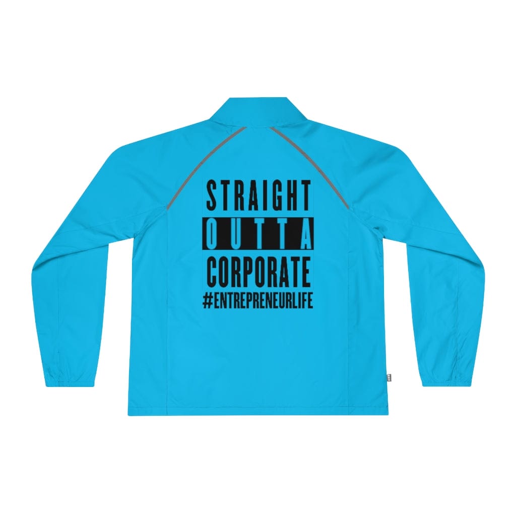 Entrepreneur Life/Straight Outta Corporate Women's Packable Jacket - Entrepreneur Life
