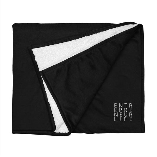 Entrepreneur Life Sherpa blanket
