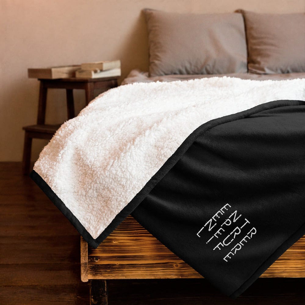 Entrepreneur Life Sherpa blanket 2