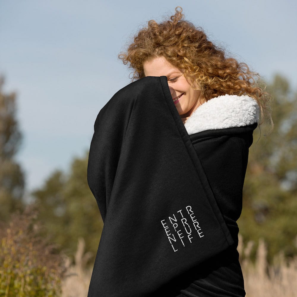 Entrepreneur Life Sherpa blanket 3