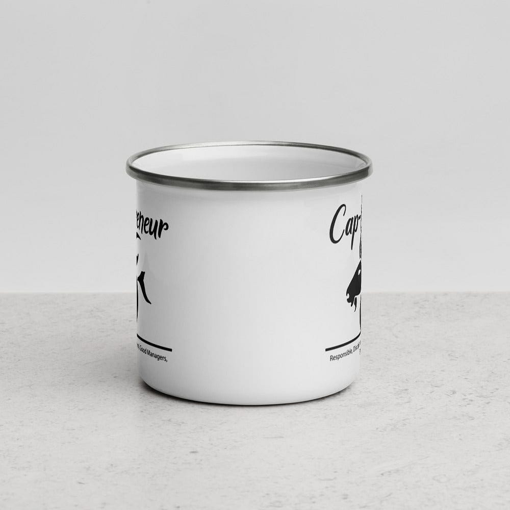 Cap-Preneur Enamel Mug - Entrepreneur Life