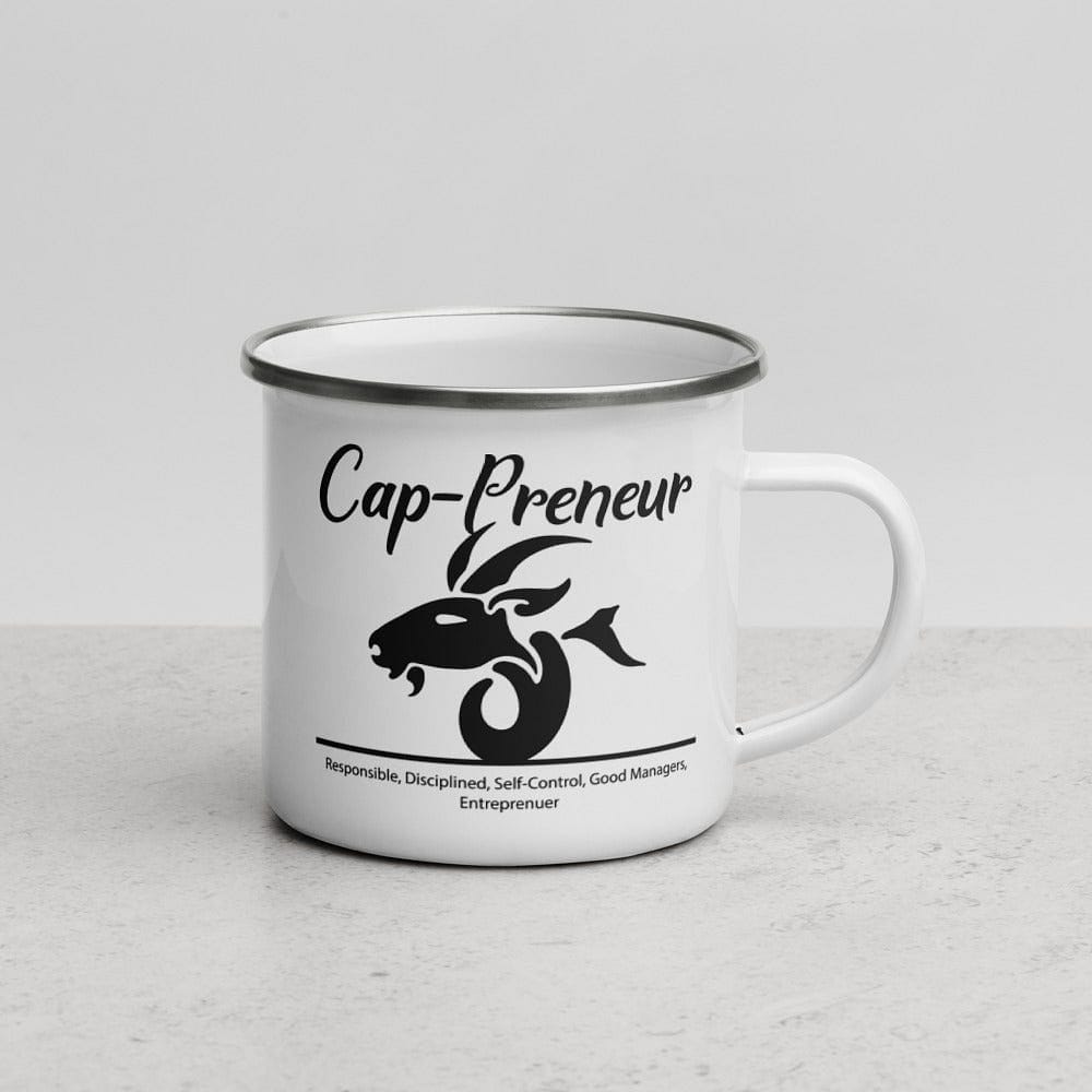 Cap-Preneur Enamel Mug - Entrepreneur Life