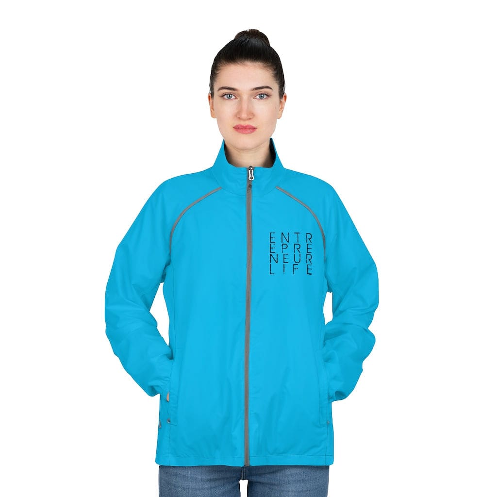 Entrepreneur Life/Straight Outta Corporate Women's Packable Jacket - Entrepreneur Life