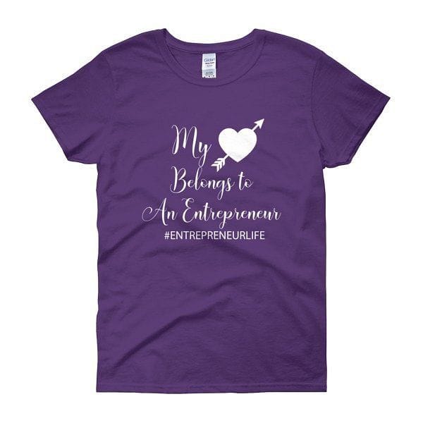 My Heart Belongs To purple