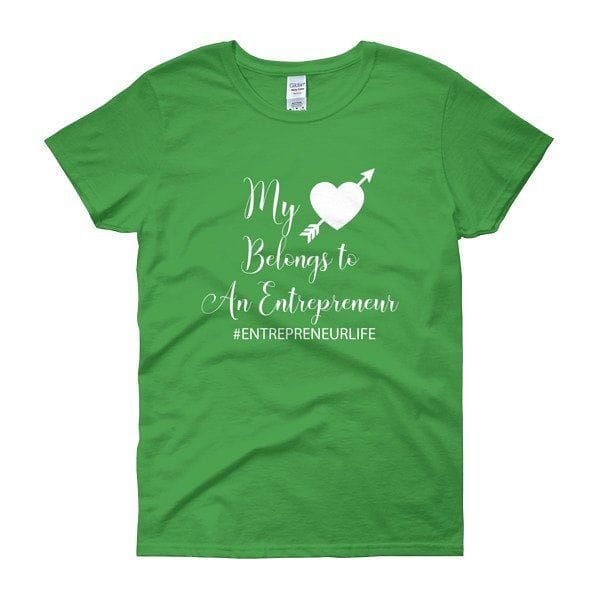My Heart Belongs To irish green