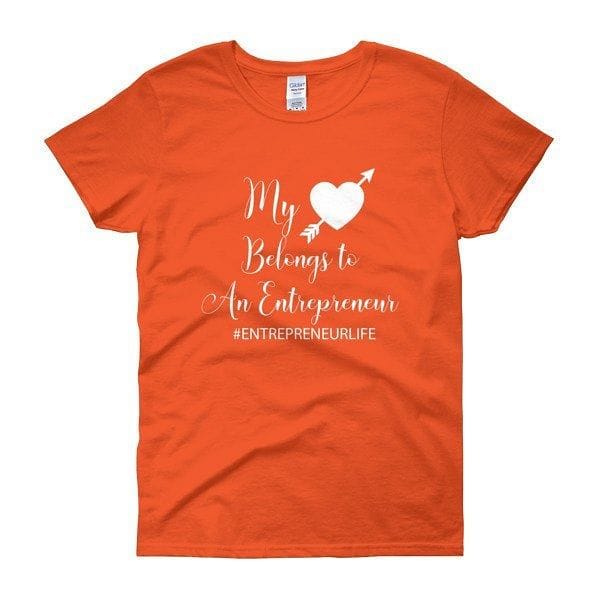 My Heart Belongs To orange
