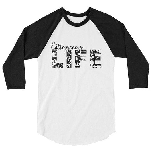 Entrepreneur Life Raglan black