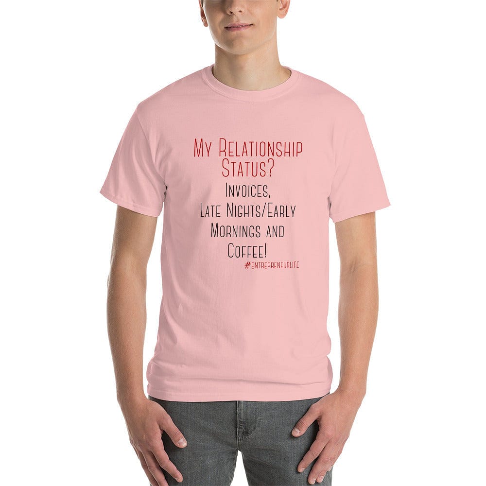 Relationship Status Short-Sleeve Unisex T-Shirt - Entrepreneur Life