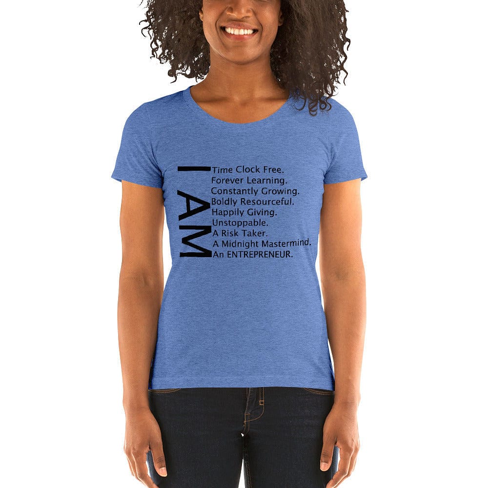 I AM Ladies' short sleeve t-shirt - Entrepreneur Life